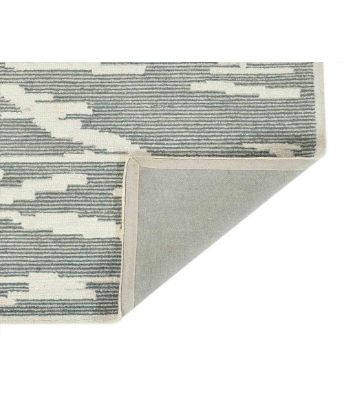 Chicago Turlen Gray Geometric New Zealand Area Rug