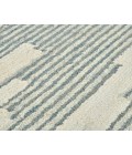 Chicago Turlen Gray Geometric New Zealand Area Rug