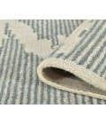 Chicago Turlen Gray Geometric New Zealand Area Rug
