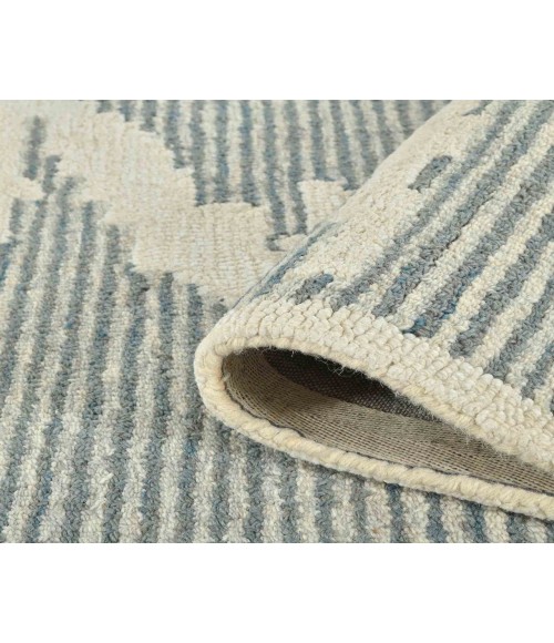 Chicago Turlen Gray Geometric New Zealand Area Rug