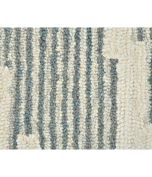 Chicago Turlen Gray Geometric New Zealand Area Rug