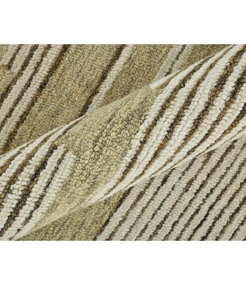 Chicago Umika Ivory Geometric New Zealand Area Rug