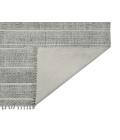 Dune Alliya Charcoal Flatweave Cotton Area Rug