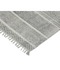 Dune Alliya Charcoal Flatweave Cotton Area Rug