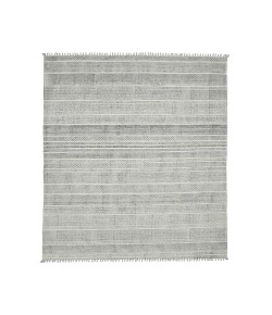 Amer Dune Alliya Charcoal Flatweave Cotton Rug 3' x 5'