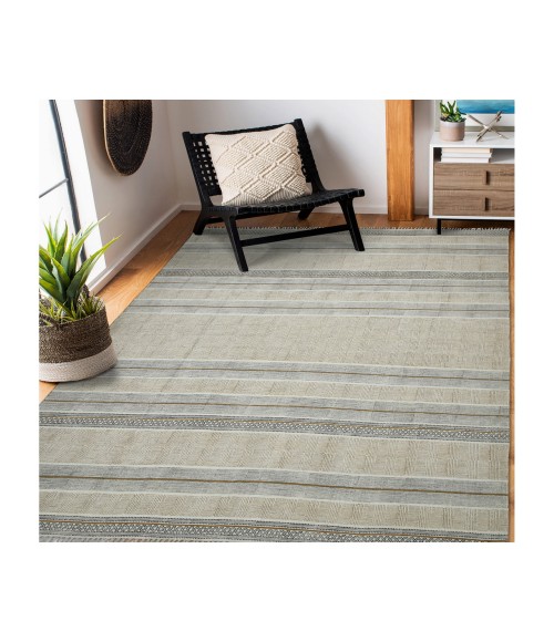 Dune Briel Brown Flatweave Cotton Rug Dune Briel Brown Flatweave Cotton Area Rug