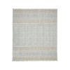 Amer Dune Cresa Stone Blue Flatweave Cotton Rug 7'6" x 10'
