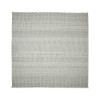 Amer Dune Denevie Gray Flatweave Cotton Rug 7'6" x 10'