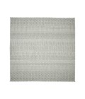 Dune Denevie Gray Flatweave Cotton Area Rug