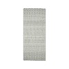 Amer Dune Denevie Gray Flatweave Cotton Runner Rug 2'6" x 8'