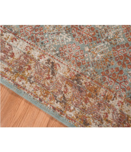 Amer Eternal Pierson Vintage Teal Area Rug 8'11"x11'11"