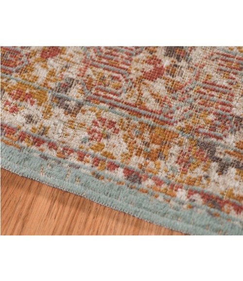 Amer Eternal Pierson Vintage Teal Area Rug 8'11"x11'11"