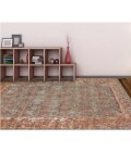 Amer Eternal Pierson Vintage Teal Area Rug 8'11"x11'11"