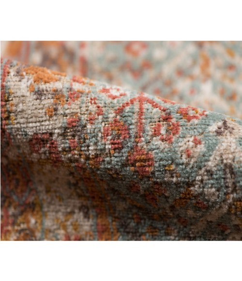 Amer Eternal Pierson Vintage Teal Area Rug 5'7"x7'6"