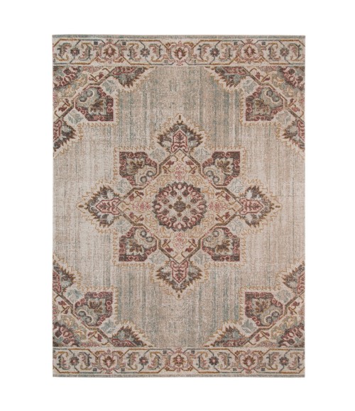 Amer Eternal Witney Vintage Beige Area Rug 5'7"x7'6"