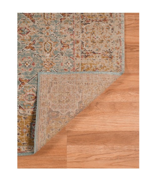 Amer Eternal Watton Vintage Teal Area Rug 8'11"x11'11"
