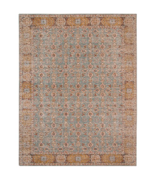 Amer Eternal Watton Vintage Teal Area Rug 8'11"x11'11"