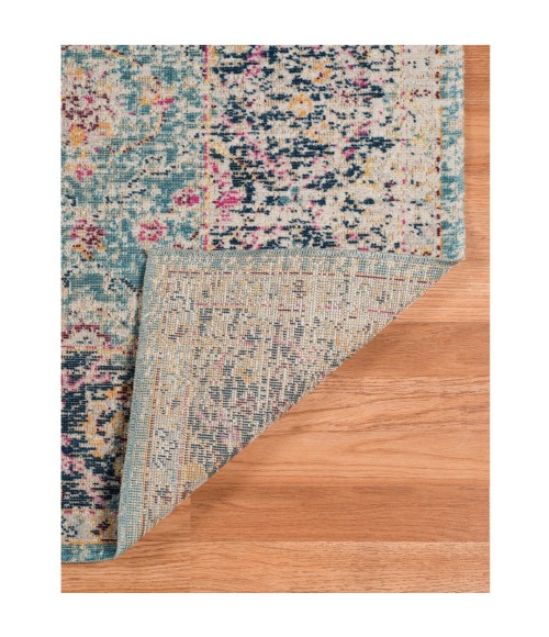 Amer Eternal Waltham Vintage Turqouise Area Rug 8'11"x11'11"