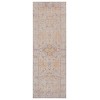 Amer Eternal ETE-2 Solidad Ivory/Yellow Rug 2 ft. 7 in. X 7 ft. 6 in. Runner