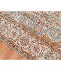 Amer Eternal Solidad Vintage Sea Blue Round Rug 6'7"x6'7"