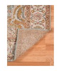 Amer Eternal Solidad Vintage Sea Blue Round Rug 6'7"x6'7"