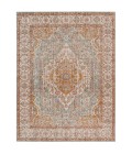Amer Eternal Solidad Vintage Sea Blue Area Rug 7'6"x9'6"