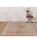 Amer Eternal Solidad Vintage Sea Blue Area Rug 7'6"x9'6"