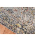 Fairmont Area Rug Amer Fairmont Nanthes Charcoal/Yellow Polyester Blend Area Rug 10'3"x14'3"
