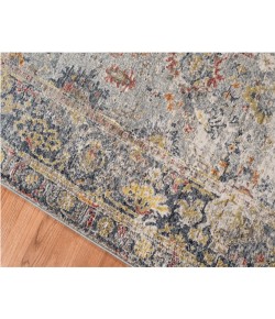 Amer Fairmont FAI-1 Nanthes Charcoal/Yellow Area Rug 9 ft. 3 in. X 12 ft. 3 in. Rectangle