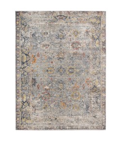Amer Fairmont FAI-1 Nanthes Charcoal/Yellow Area Rug 2 ft. X 3 ft. 3 in. Rectangle