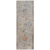 Amer Fairmont FAI-1 Nanthes Charcoal/Yellow Rug 2 ft. 6 in. X 7 ft. 10 in. Runner