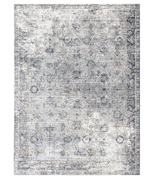 Amer Fairmont Lyon Gray Polyester Blend Area Rug 2'x3'3"