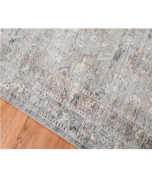 Amer Fairmont Cohaug Gray Polyester Blend Area Rug 3'3"x4'11"