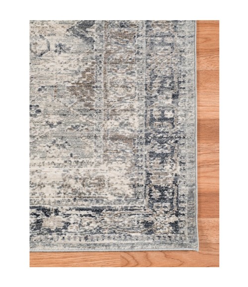 Fairmont Area Rug Amer Fairmont Cohaug Gray Polyester Blend Area Rug 10'3"x14'3"