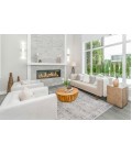 Fairmont Area Rug Amer Fairmont Cohaug Gray Polyester Blend Area Rug 10'3"x14'3"