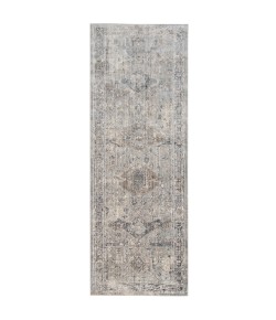 Amer Fairmont FAI-4 Cohaug Gray Area Rug 2 ft. 6 in. X 7 ft. 10 in. Runner