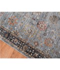 Amer Fairmont Larata Gray Polyester Blend Area Rug 2'x3'3"