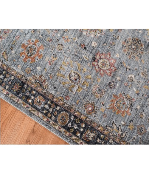 Fairmont Area Rug Amer Fairmont Larata Gray Polyester Blend Area Rug 10'3"x14'3"