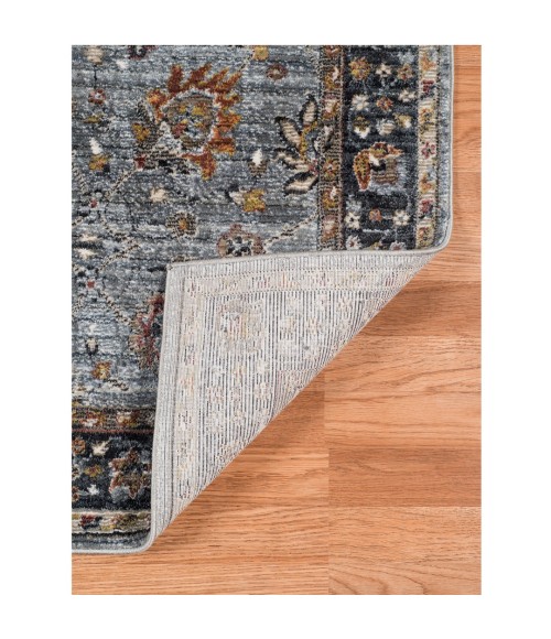 Amer Fairmont Larata Gray Polyester Blend Area Rug 2'x3'3"