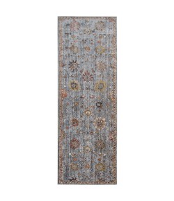 Amer Fairmont FAI-7 Larata Gray Area Rug 2 ft. 6 in. X 7 ft. 10 in. Runner