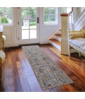 Amer Fairmont Larata Gray Polyester Blend Runner Rug 2'6"x7'10"
