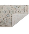 Fairmont Nesty Ivory Floral Polyester Rug Fairmont Nesty Ivory Floral Polyester Area Rug
