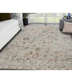 Amer Fairmont Nesty Ivory Floral Polyester Area Rug 2' x 3'3"