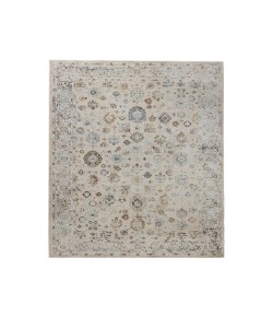 Amer Fairmont Nesty Ivory Floral Polyester Area Rug 9'3" x 12'3"