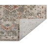 Amer Fairmont Mella Gray Bordered Polyester Runner Rug 2'6" x 7'10"