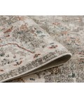 Fairmont Mella Gray Bordered Polyester Rug Fairmont Mella Gray Bordered Polyester Area Rug