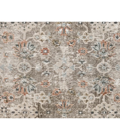 Fairmont Mella Gray Bordered Polyester Rug Fairmont Mella Gray Bordered Polyester Area Rug