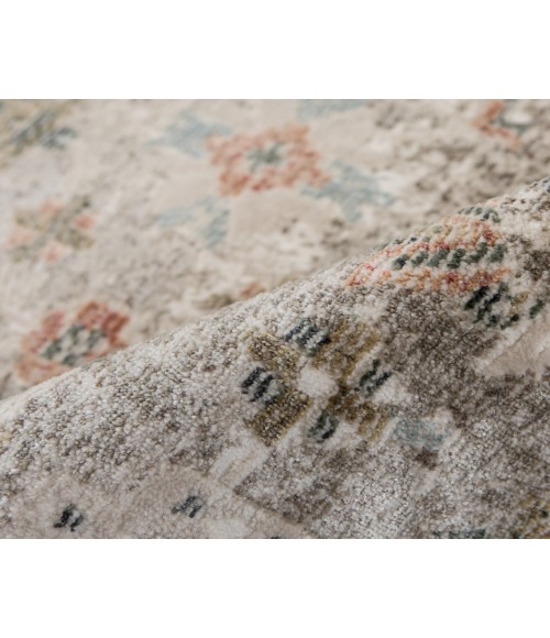 Fairmont Mella Gray Bordered Polyester Rug Fairmont Mella Gray Bordered Polyester Area Rug