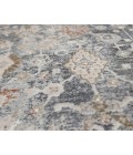 Fairmont Mella Dark Gray Bordered Polyester Rug Fairmont Mella Dark Gray Bordered Polyester Area Rug