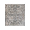 Amer Fairmont Mella Dark Gray Bordered Polyester Rug 10'3" x 14'3"